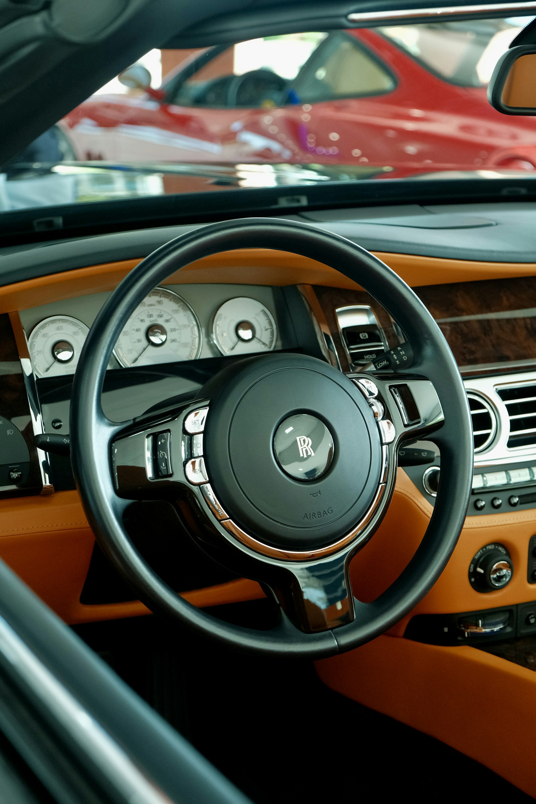 Handcrafted luxury vehicle interior